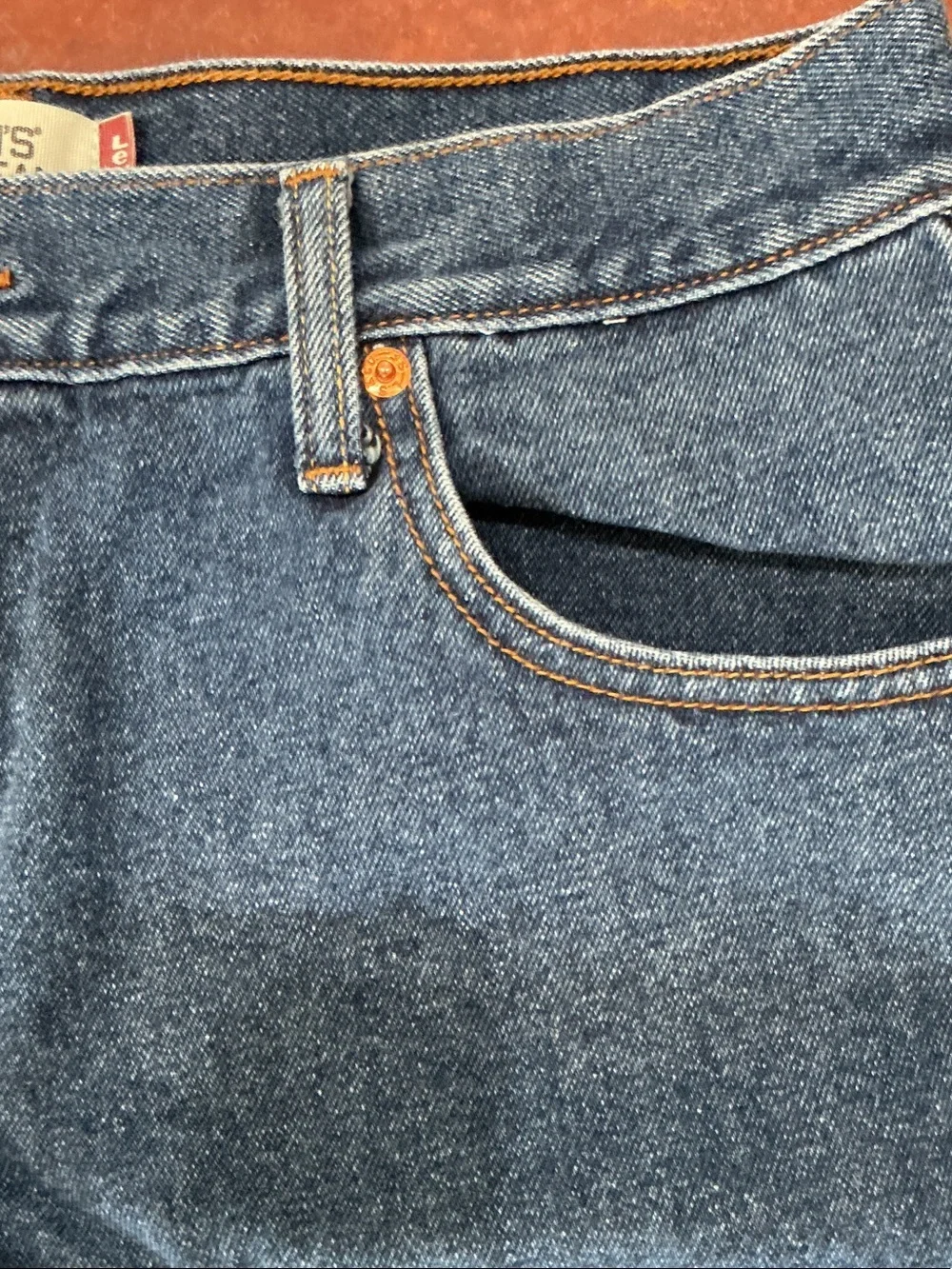 Levi's Indigo Blue Classic Denim Shorts